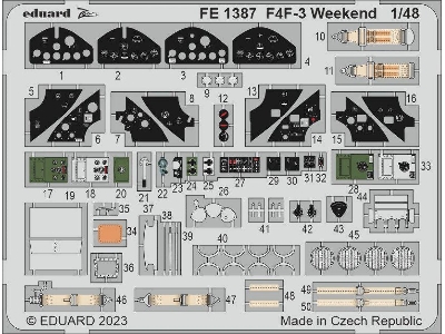 F4F-3 Weekend 1/48 - EDUARD - image 1