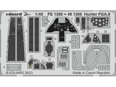 Hunter FGA.9 1/48 - AIRFIX - image 1