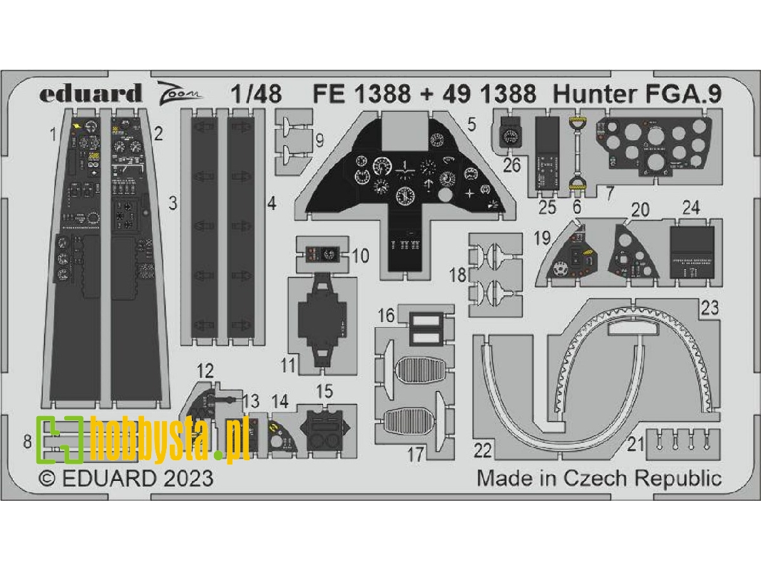 Hunter FGA.9 1/48 - AIRFIX - image 1