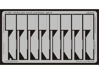 Sd. Kfz.251 Ausf. C tool boxes 1/35 - Dragon - image 2