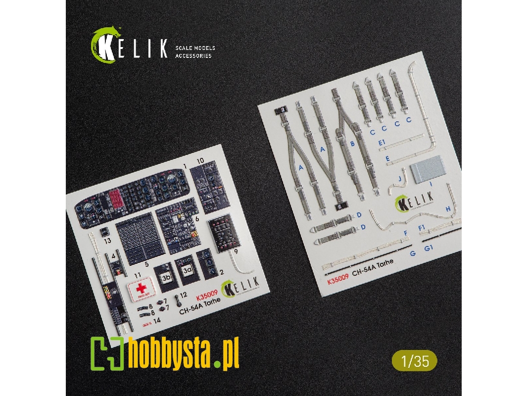 Ch-54a Tarhe Interior 3d Fecals For Icm Kit - image 1