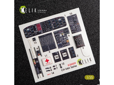 Ch-54a Tarhe Interior 3d Fecals For Icm Kit - image 3