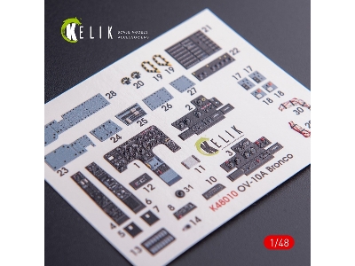 Ov-10a Bronco Interior 3d Decals For Icm Kit - image 3