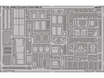 Sd. Kfz.7/2 (early) Flak 37 37mm 1/35 - Trumpeter - image 1