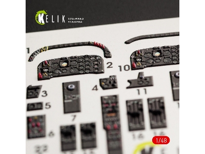 Ia-58 Pucara Interior 3d Decals For Kinetic Kit - image 5