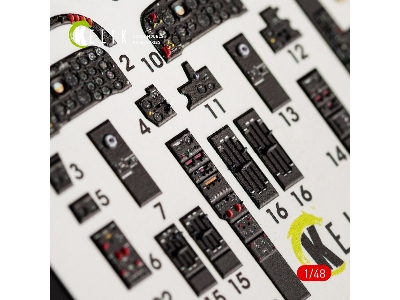 Ia-58 Pucara Interior 3d Decals For Kinetic Kit - image 6