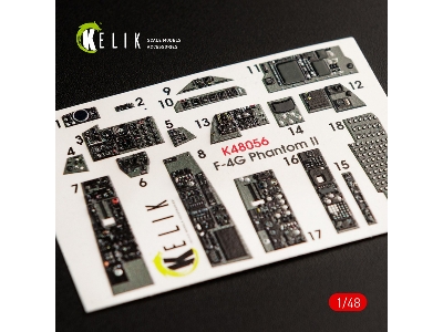 F-4g Interior 3d Decals For Meng Kit - image 2