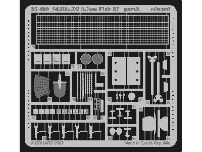 Sd. Kfz.7/2  Flak 37  37mm 1/35 - Tamiya - image 4