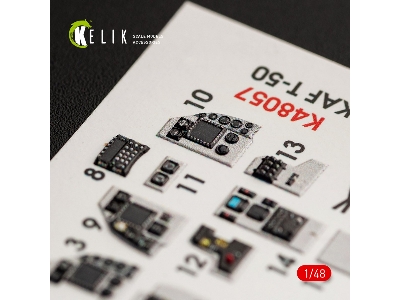 T-50 Rokaf Interior 3d Decals For Academy Kit - image 7