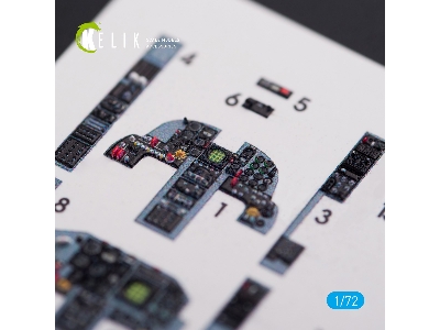F-5f Tiger Ii Full Interior 3d Decals For Dream Model Kit - image 3
