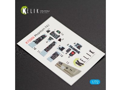 F-4j Phantom Ii Interior 3d Decals For Finemolds Kit - image 1