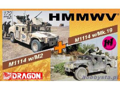 HMMWV M1114 w/M2 + M1114 w/Mk.19 - image 1