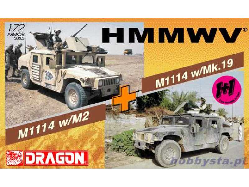 HMMWV M1114 w/M2 + M1114 w/Mk.19 - image 1
