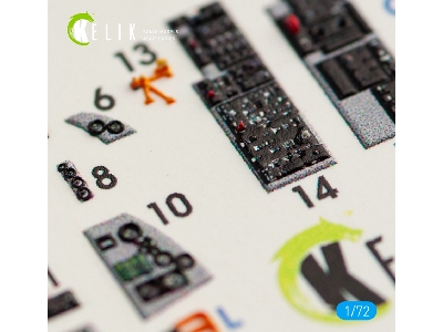 Jasdf F-2a Fighter Interior 3d Decals For Finemolds Kit - image 5