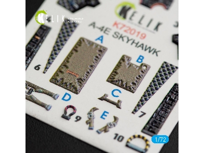 A-4e Skyhawk Interior 3d Decals For Fujimi And Hobby 2000 Kit - image 4