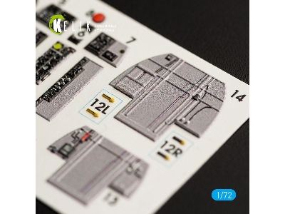 Rf-4e Phantom Ii Interior 3d Decals For Hasegawa Kit - image 4