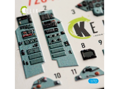 Su-27ub Interior 3d Decals For Trumpeter Kit - image 2