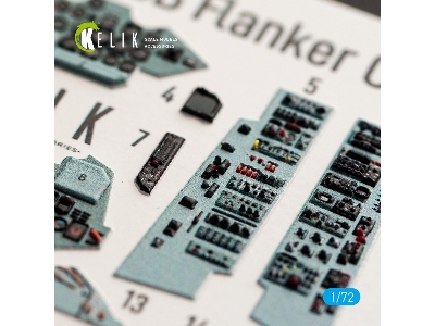 Su-27ub Interior 3d Decals For Trumpeter Kit - image 4