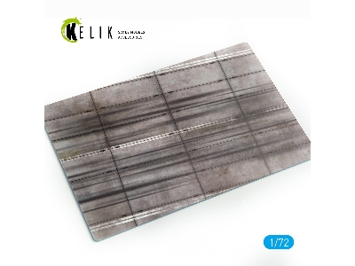 Concrete Plates Type 1 Base - Acrylic 3mm (280mm X 180mm) (170g) - image 1