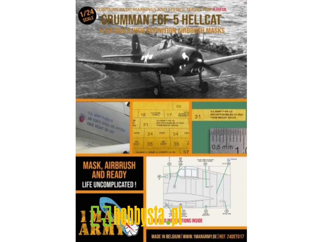 Grumman F6f-5 Hellcat (Airfix) - image 1