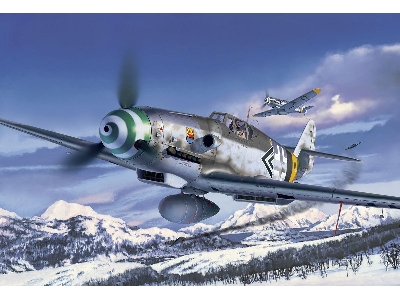 Messerschmitt Bf109G-6 easy-click-system Model Set - image 1