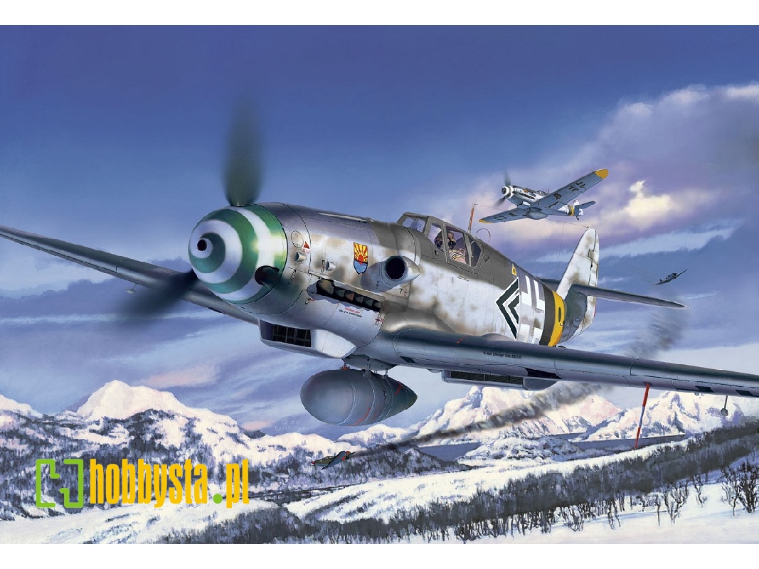Messerschmitt Bf109G-6 easy-click-system Model Set - image 1