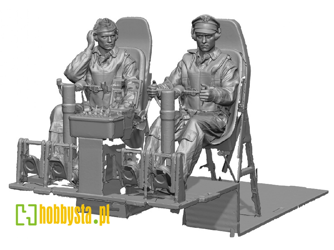 Ww2 Us Bomber Pilot & Co-pilot Set - image 1