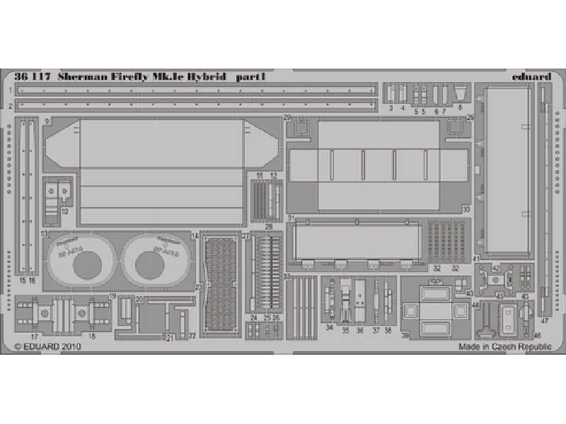 Sherman Firefly Mk. Ic Hybrid 1/35 - Dragon - image 1