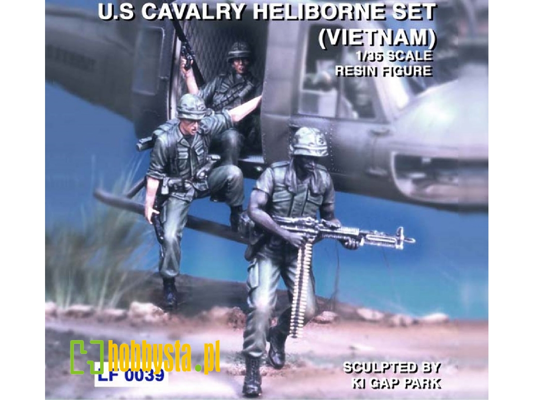 Us Cavalry Heliborne Set (Vietnam) 3 Figures - image 1