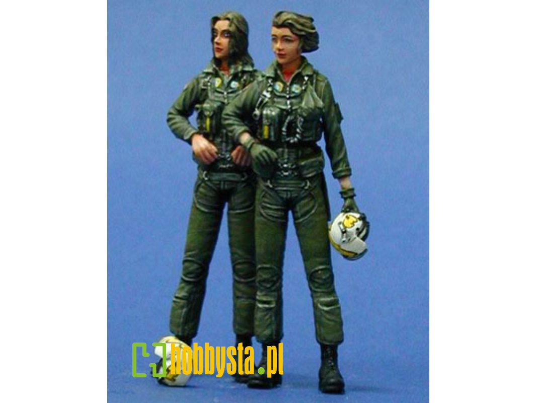 Us Navy Women Pilots Set 2 Figures - image 1