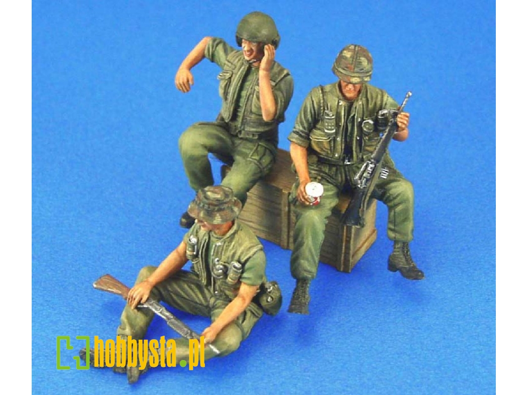 Us Afv Crew Set (Vietnam) 3 Figures - image 1