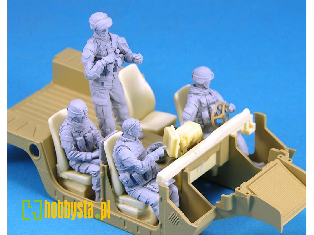 Us Vehicle Crew Set 4 Figures - image 1