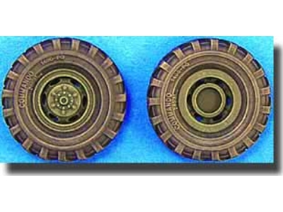 V-100 Wheel Set (For Hobby Boss V-100 Series) - image 1