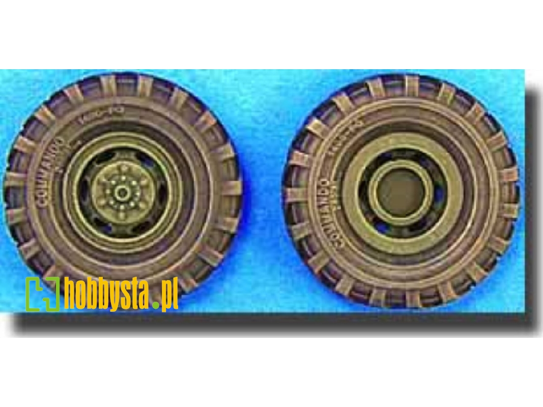 V-100 Wheel Set (For Hobby Boss V-100 Series) - image 1