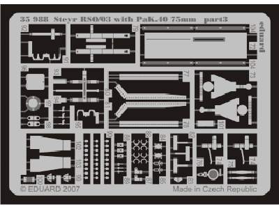 Steyr RSO/03 with PaK.40 75mm 1/35 - Revell - image 4