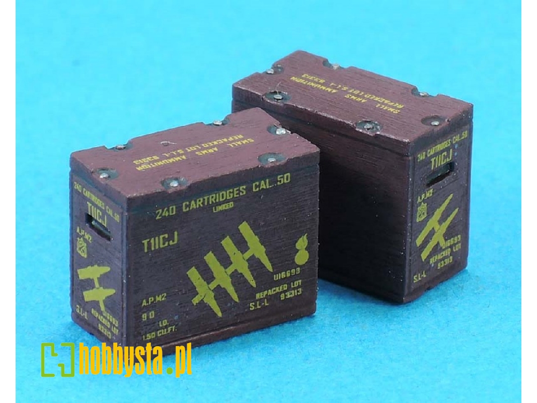 M1917 Cal.50 Ammo Crate Set (Linked/8ea) - image 1