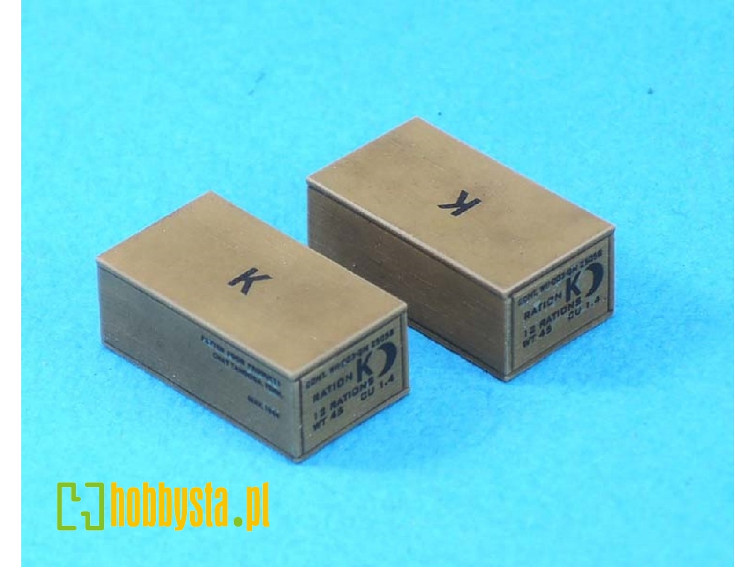 Wwii K Ration Box Set (8ea) - image 1