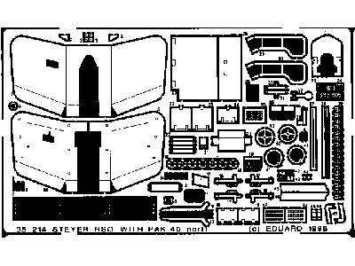Steyr RSO mit Pak-40 1/35 - Italeri - image 2