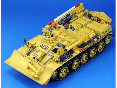 Civilian Zs-55am Conversion Set (For Tamiya T-55a/Incl Decal/Clear Parts) - image 1