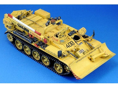 Civilian Zs-55am Conversion Set (For Tamiya T-55a/Incl Decal/Clear Parts) - image 2