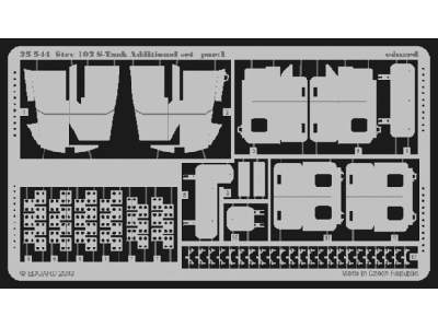 Strv.103 S-Tank additional set 1/35 - Trumpeter - image 1