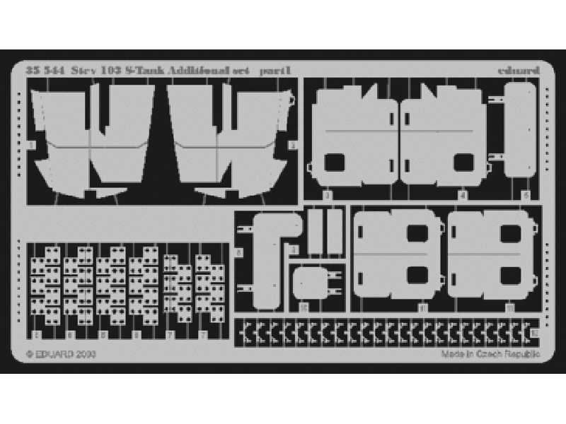 Strv.103 S-Tank additional set 1/35 - Trumpeter - image 1