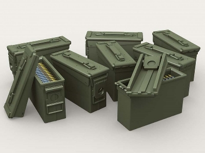 30 Cal Ammo Can Set - Modern - image 2