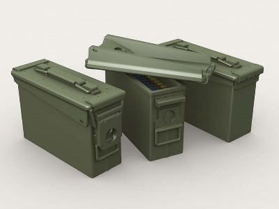 30 Cal Ammo Can Set - Modern - image 3