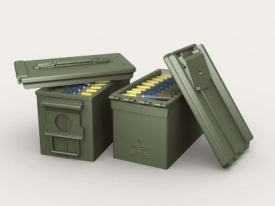 50 Cal Ammo Can Set - Modern - image 3