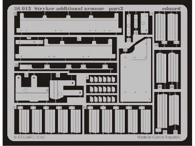 Stryker additional armour 1/35 - Trumpeter - image 4