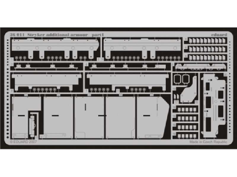 Stryker additional armour 1/35 - Afv Club - image 1