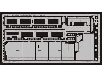 Stryker additional armour 1/35 - Afv Club - image 3