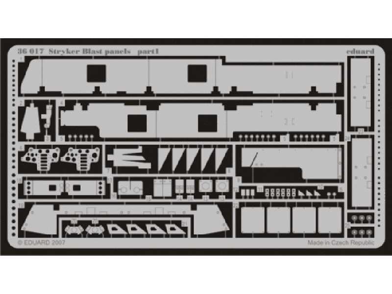 Stryker blast panels 1/35 - Afv Club - image 1