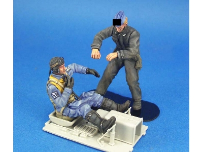 Wwii Luftwaffe Bf-109 Pilot & Mechanic Set - image 1